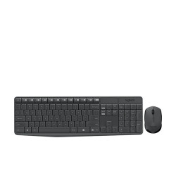 Bộ bàn phím chuột không dây Logitech MK235 Wireless (Black)