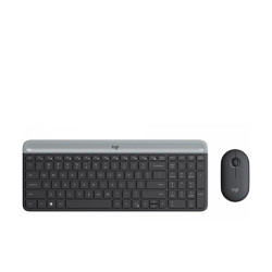 Bộ bàn phím chuột không dây Logitech MK470 Wireless (Black)