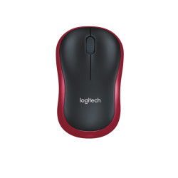Chuột máy tính Logitech M185 Wireless (Red)