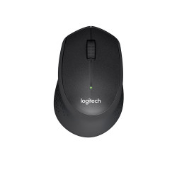 Chuột máy tính Logitech M331 Silent Plus Wireless (Black)