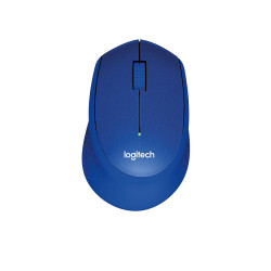 Chuột máy tính Logitech M331 Silent Plus Wireless (Blue)