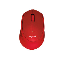 Chuột máy tính Logitech M331 Silent Plus Wireless (Red)