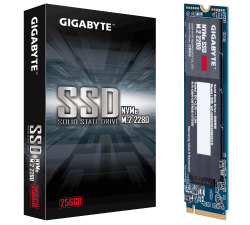 Ổ Cứng SSD Gigabyte 256GB GP-GSM2NE3256GNTD (M.2 NVMe 3.0x4 | 1700MB/s | 1100MB/s)