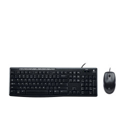 Bộ bàn phím chuột Logitech MK200 Media Core (Black)