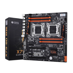Mainboard Huananzhi X79 Dual 8D (Intel Socket LGA 2011, E-ATX, 8 khe RAM DDR3)