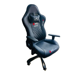 Ghế chơi game AMG-X chân xoay (Đen)