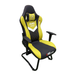 Ghế chơi game AMG chân quỳ (Vàng)
