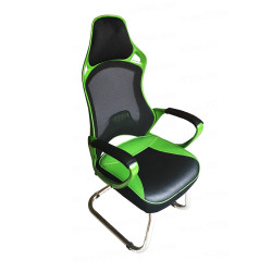 Ghế chơi game Cyber S550 (Xanh lá)