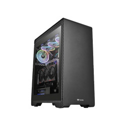 Vỏ case Thermaltake S500 Tempered Glass Black