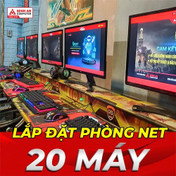 Lắp đặt phòng net 20 máy