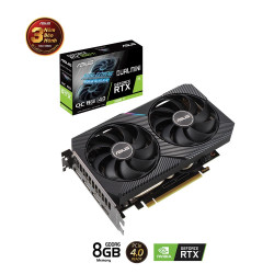 Card màn hình ASUS Dual Mini GeForce RTX 3060 TI OC 8GB (DUAL-RTX3060TI-O8G-MINI)