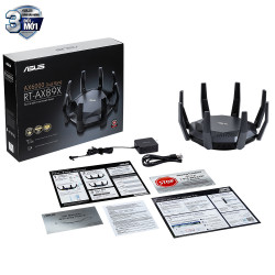 Bộ phát Wifi Asus RT-AX89X (Grey)
