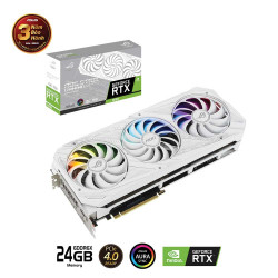 Card màn hình Asus ROG Strix GeForce RTX 3090 OC White Edition (ROG-STRIX-RTX3090-O24G-WHITE)
