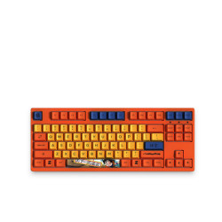 Bàn phím cơ AKKO 3087 Dragon Ball Z Goku - Akko Cherry Blue Switch