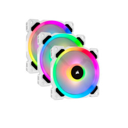 Quạt tản nhiệt Case Corsair LL120 RGB White (3-Fan Pack)