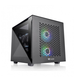 Vỏ case Thermaltake Divider 200 Tempered Glass Air Micro Chassic Black