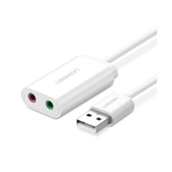 Dây USB Sound 3.5mm nối dài Ugreen