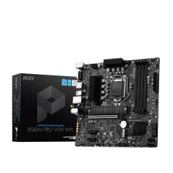 Mainboard MSI B560M PRO-VDH Wifi (Intel Socket 1200, m-ATX, 4 khe RAM DDR4)