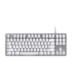 Bàn phím cơ Razer BlackWidow Lite Silent Mechanical US Layout Orange Switch (White)