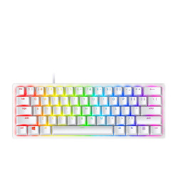Bàn phím cơ Razer Huntsman Mini - Clicky Purple Switch (White)
