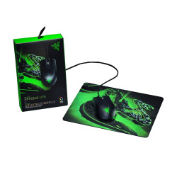Combo Chuột Và Pad - Razer Abyssus Lite & Razer Goliathus Mobile Construct Edition