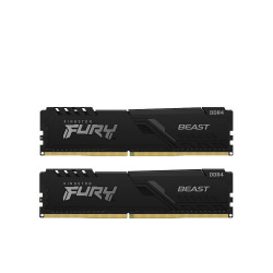 RAM Desktop Kingston Fury Beast 16GB (2x8GB) DDR4 3200MHz