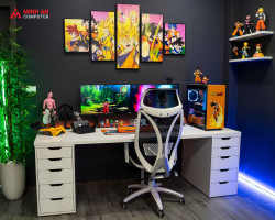 Gói Setup Decor góc máy Dragon Ball