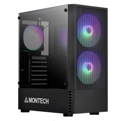 Vỏ case Montech X2 Mesh Black (3 Fan LED RGB)
