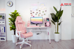 Gói Setup Decor góc máy chủ đề cho phái nữ (Hồng)