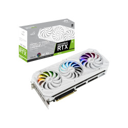 Card màn hình Asus ROG Strix GeForce RTX 3070 Gaming OC White LHR (ROG-STRIX-RTX3070-O8G-White-V2)