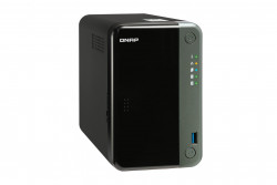 Thiết bị lưu trữ QNAP TS-253D-4G (2-Bay | Celeron J4125 | RAM 4GB | 2.5 GbE | USB 3.2)