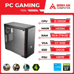 PC Gaming Intel Core i3-10105F | GT 1030 | RAM 8GB