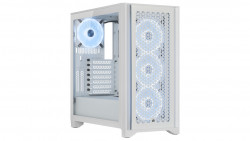 Vỏ case Corsair 4000D Airflow QL Edition (Mid-tower | White)
