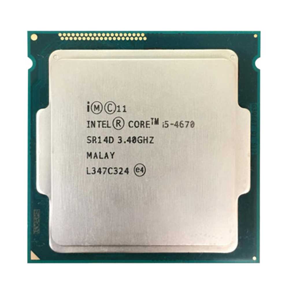 CPU Intel Core i5-4670 (3.4GHz turbo 3.8GHz, 4 nhân 4 luồng, 6MB Cache, 84W) - Socket Intel LGA 1150