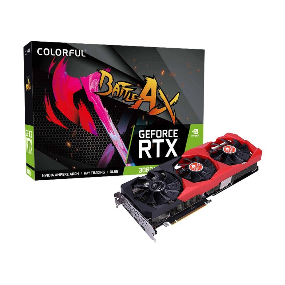 Card màn hình Colorful GeForce RTX 3060 NB 12G-V