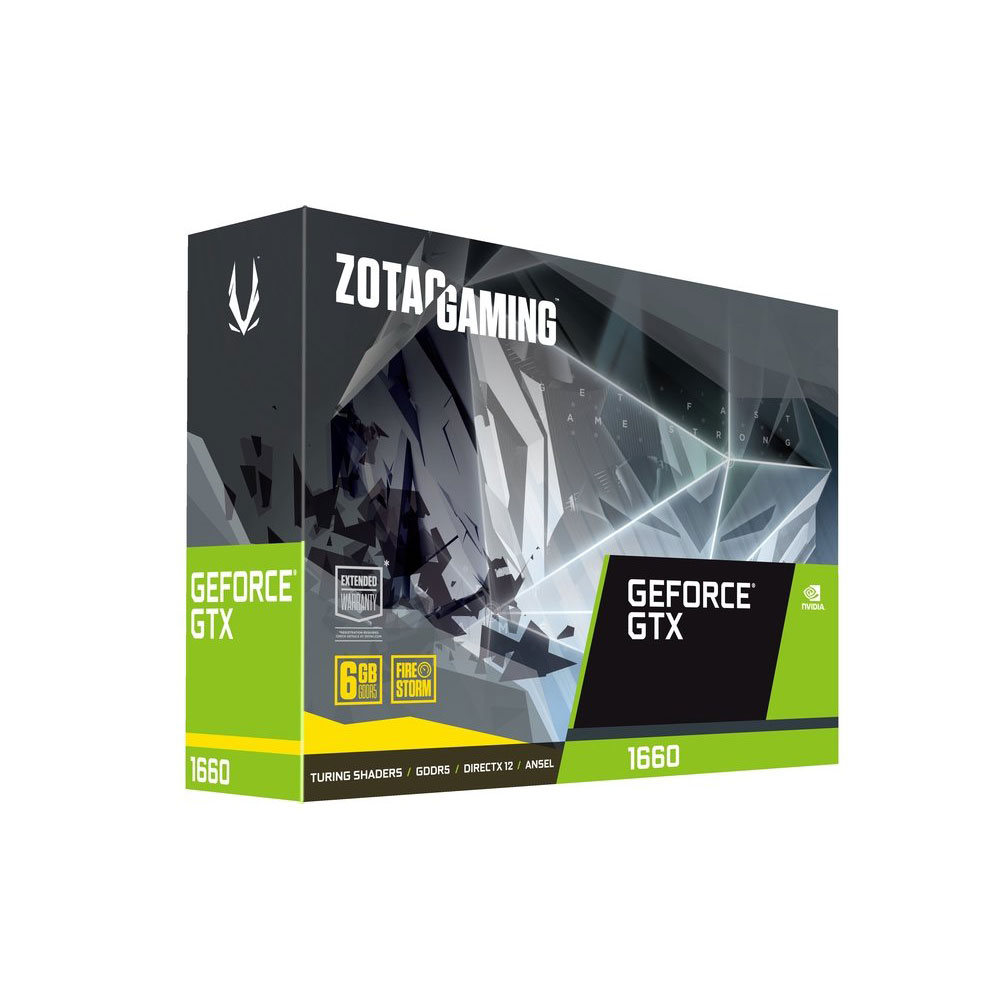 Card màn hình Zotac Gaming GeForce GTX 1660 Twin Fan (ZT-T16600K-10M)