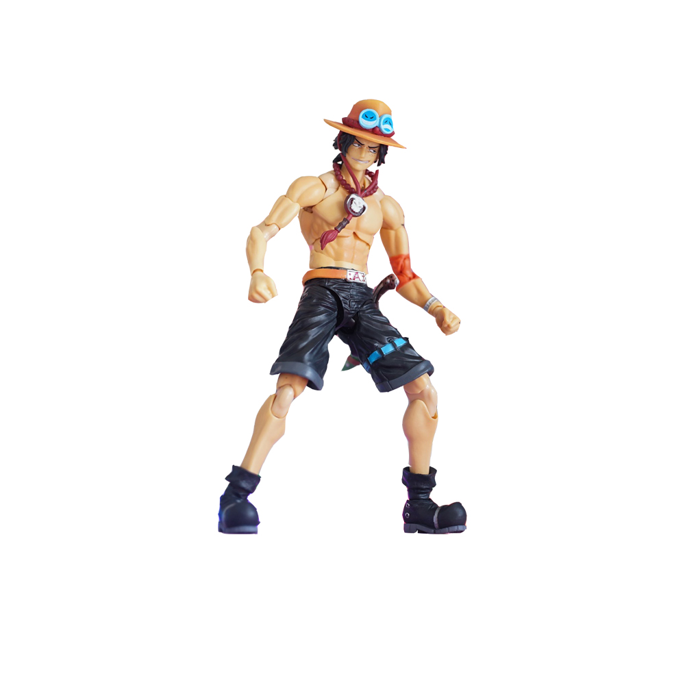 Những chiếc mô hình Ace cử động khớp sẽ mang đến cho bạn sự bất ngờ với khả năng xoay, uốn cong linh hoạt, giống như sự chuyển động của anh hùng trong One Piece vậy!