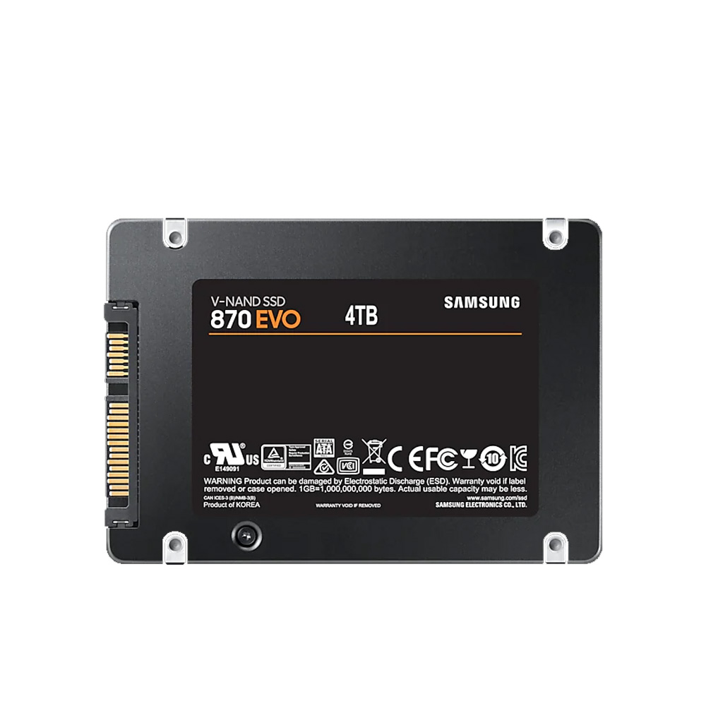 Ổ Cứng SSD Samsung 870 EVO 4TB (2.5" | SATA III | 560MB/s | 530MB/s)