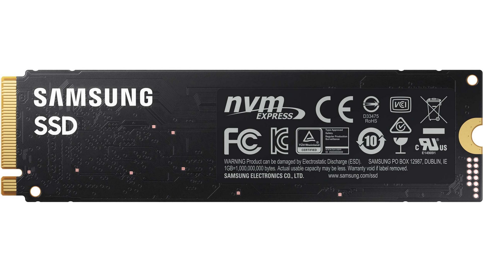 Ổ cứng SSD Samsung 980 500GB (Gen 3x4 | 3100 / 2600 MB/s)