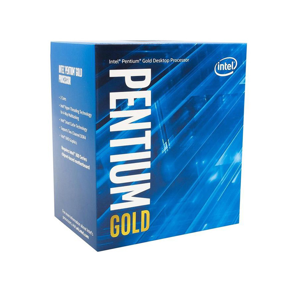 CPU Intel Pentium Gold G6405 (4.1GHz, 2 nhân 4 luồng, 4MB Cache, 58W) - Socket Intel LGA 1200