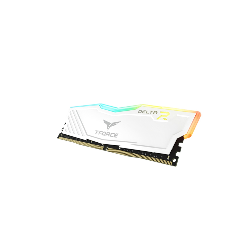 RAM Desktop Team T-Force Delta RGB 8GB (1x8GB) DDR4 3200MHz White