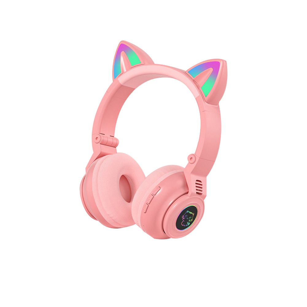 Tai nghe không dây tai mèo STN 26 (Pink)