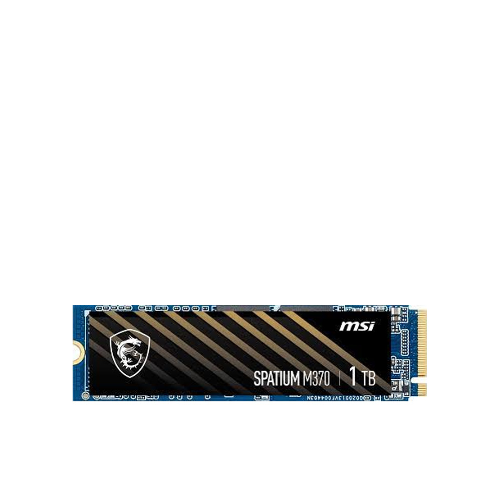 Ổ cứng SSD MSI Spatium M370 1TB (M.2 NVMe Gen3x4 | 2400/1750 MB/s)