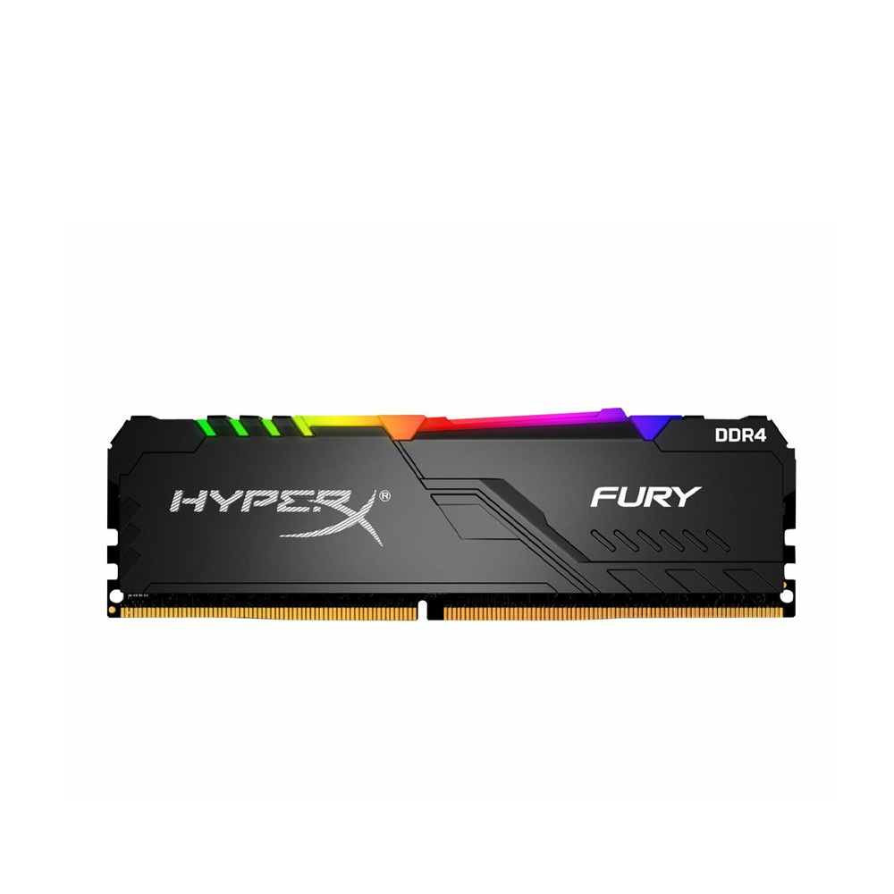 RAM Desktop Kingston HyperX Fury RGB 32GB (2x16GB) DDR4 3600MHz