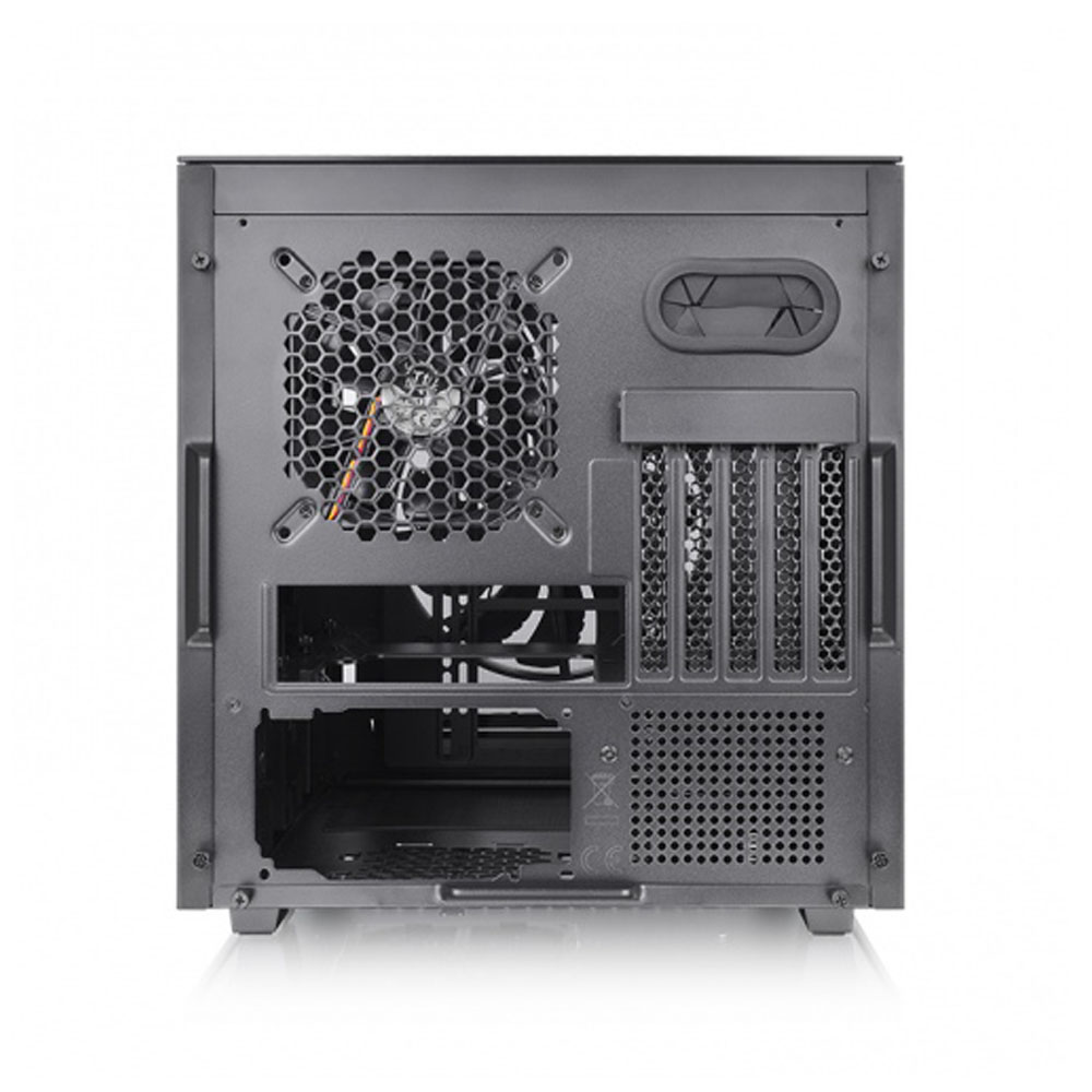 Vỏ case Thermaltake Divider 200 Tempered Glass Micro Chassic Black