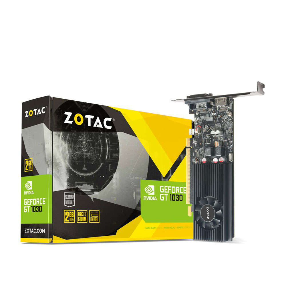 Card màn hình Zotac GeForce GT 1030 Low Profile (ZT-P10300A-10L)