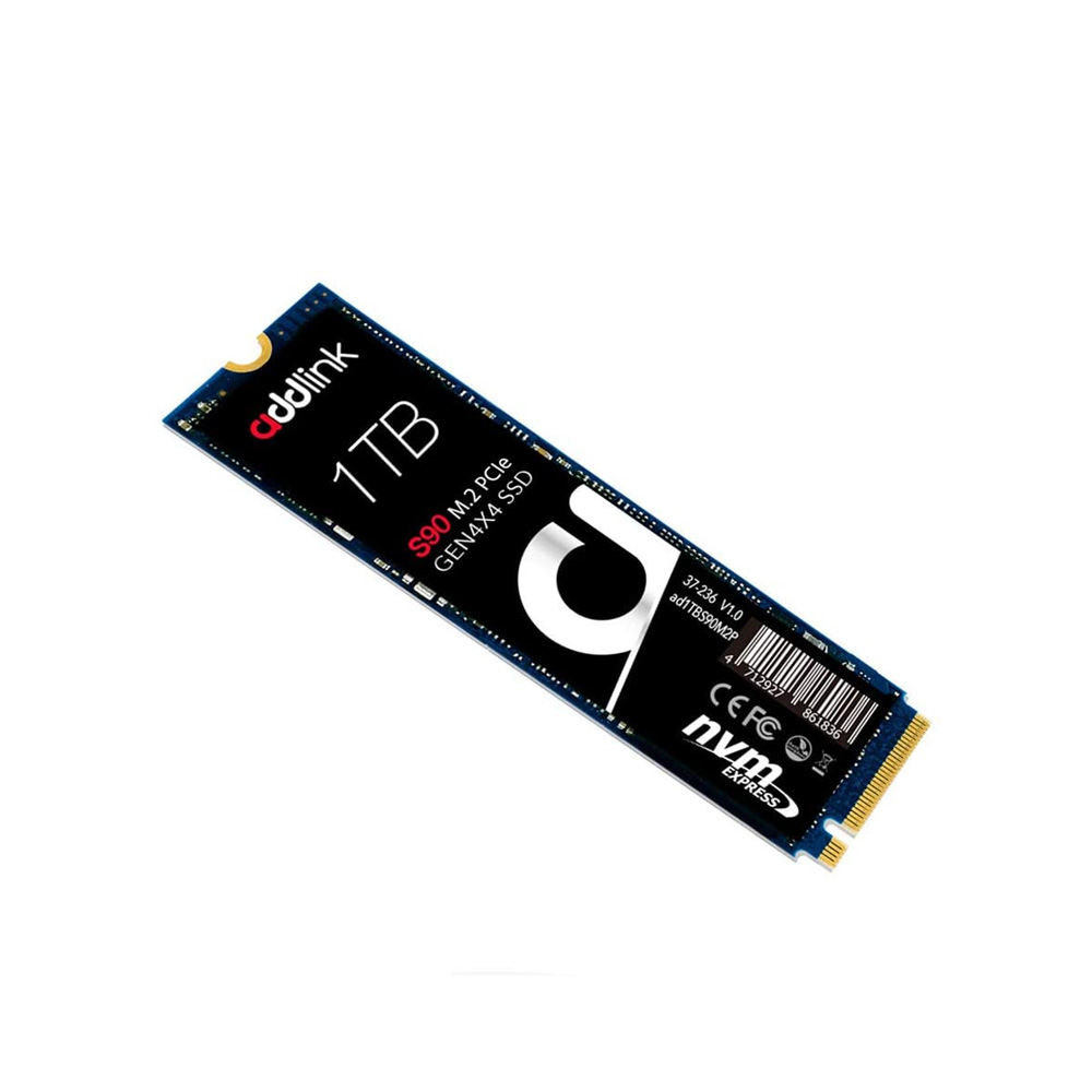 Ổ cứng SSD ADDLINK S90 M.2 1TB (Gen 4 x 4 | Đọc 5000MB - Ghi 4400MB/s | AD1TBS90M2P)