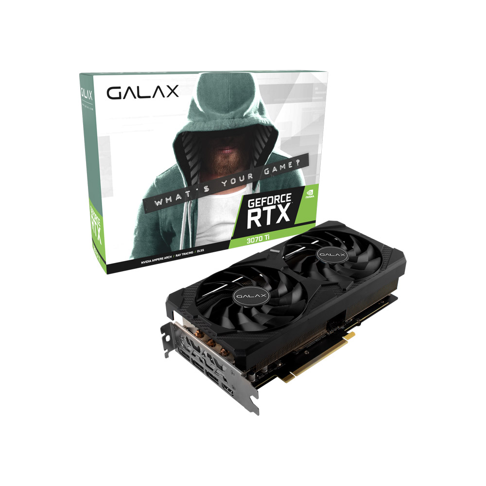 Card màn hình Galax GeForce RTX 3070 Ti  GF 8GB (1-Click OC)