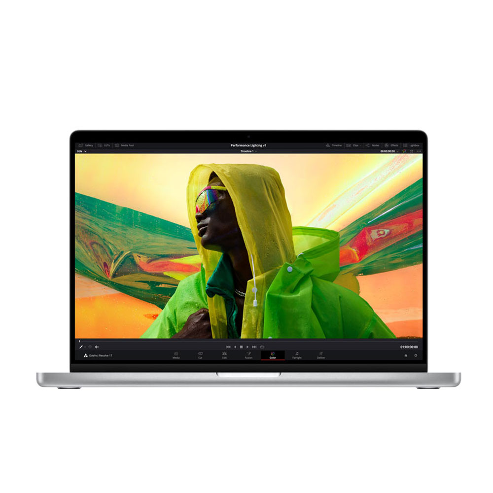 Apple MacBook Pro 14 M1 PRO MKGT3SA/A (10-Core CPU | 16-Core GPU | 16GB RAM | 1TB SSD | 14.2 inch | Silver | Mac-OS)