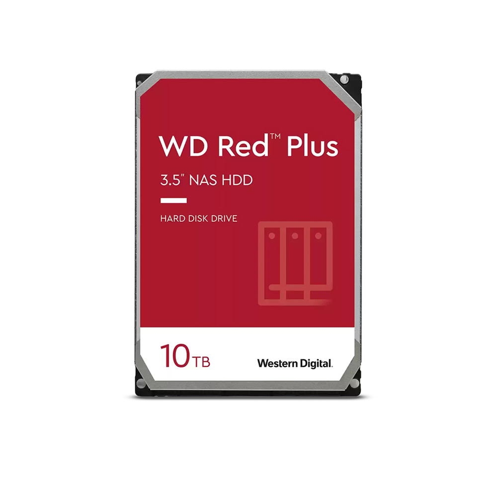 Ổ cứng HDD Western Red Plus 10TB 3.5" 7200RPM 256MB